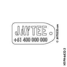 Luggage Tag with Phone Number